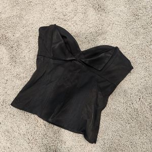 Bebe Black Bustier